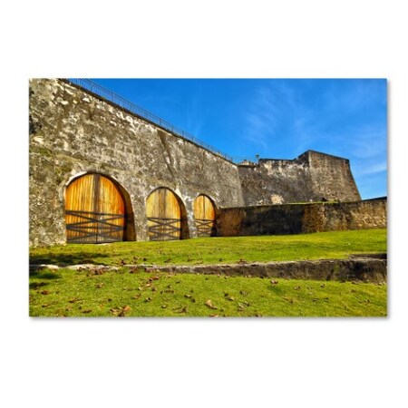 Trademark Fine Art CATeyes 'Castillo San Cristobal' Canvas Art, 22x32 MZ0334-C2232GG
